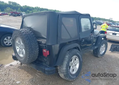 1998 Jeep Wrangler / Tj Se from USA, damaged, VIN 1J4FY29P4WP765317